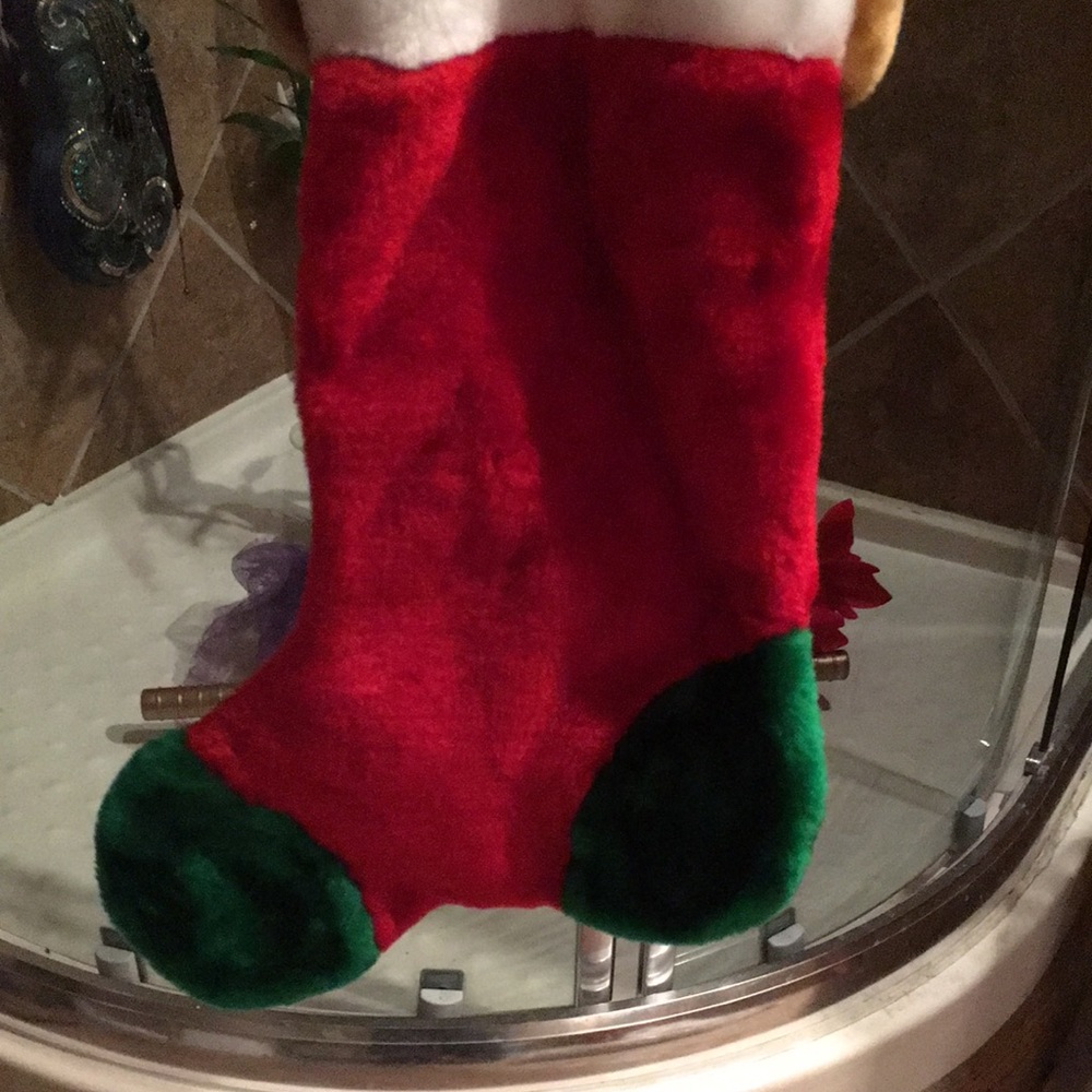 NWOT Reindeer Christmas Stocking - Picture 5 of 7